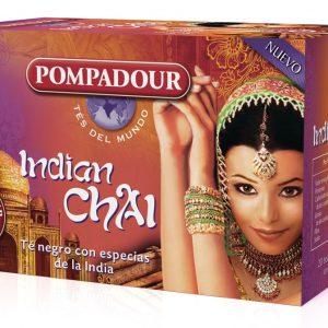 Té Indian Chai 20 sobres Pompadour