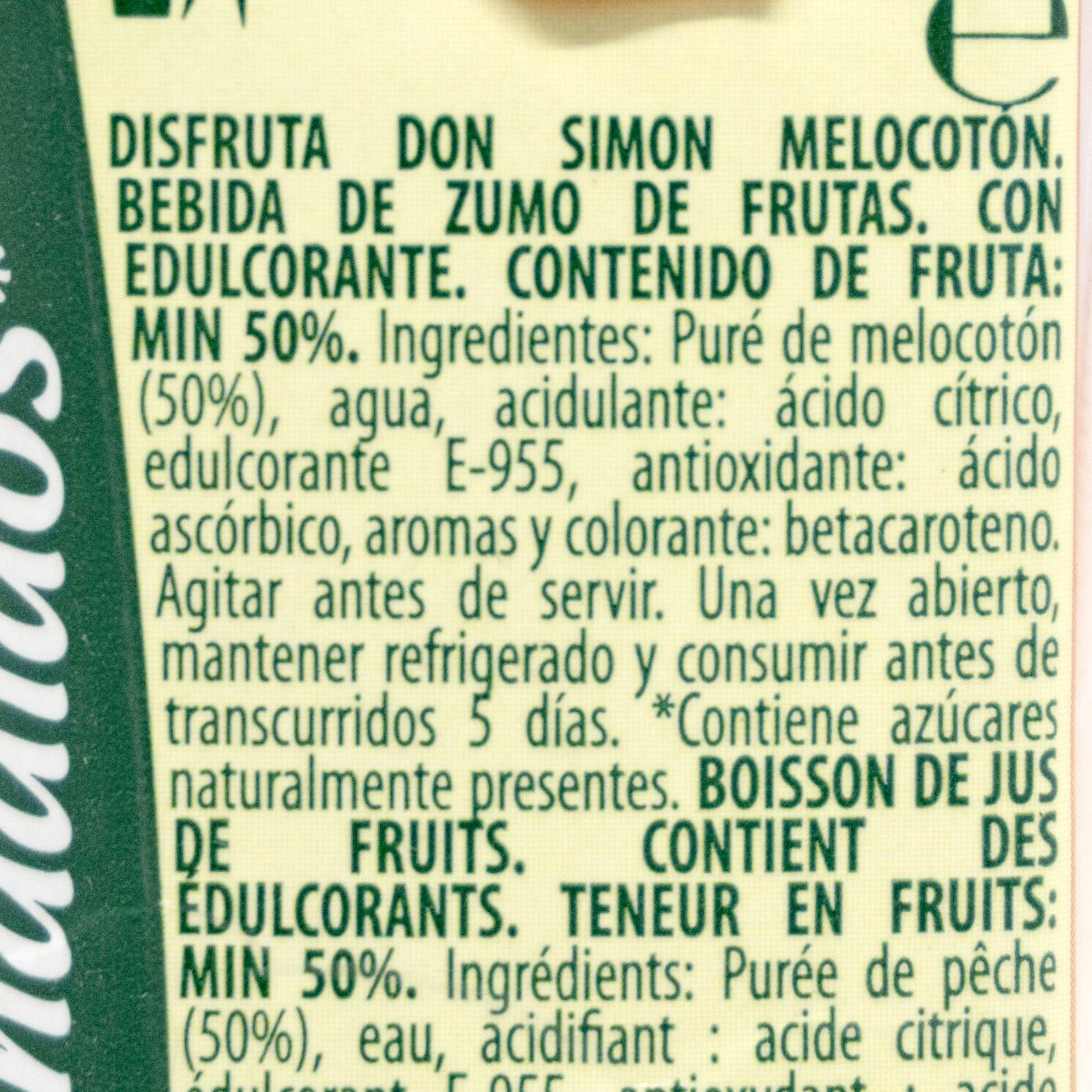 donsimon-melocoton-ingredientes